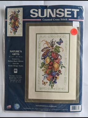 Dimensions Sunset #13710 Nature's Gifts Counted Cross Stitch Kit NEW Sealed OOP